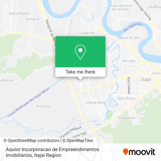 Aquior Incorporacao de Empreendimentos Imobiliários map