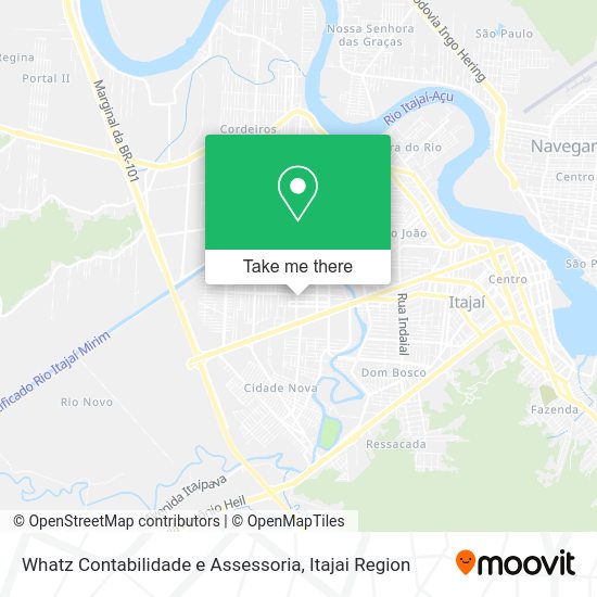 Whatz Contabilidade e Assessoria map