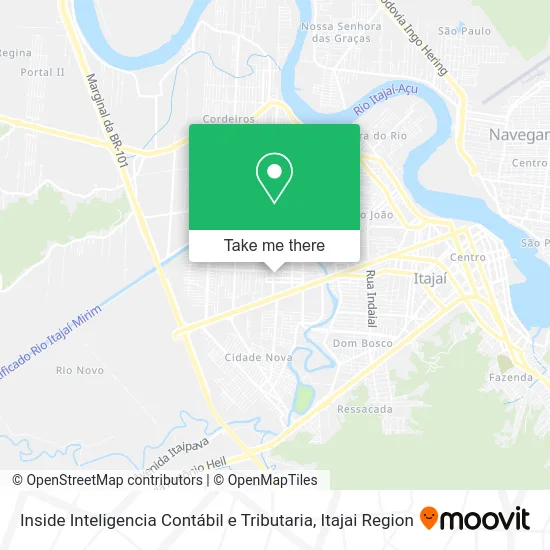 Inside Inteligencia Contábil e Tributaria map