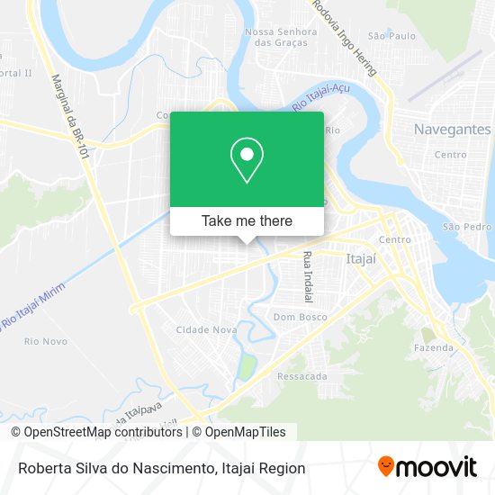 Roberta Silva do Nascimento map