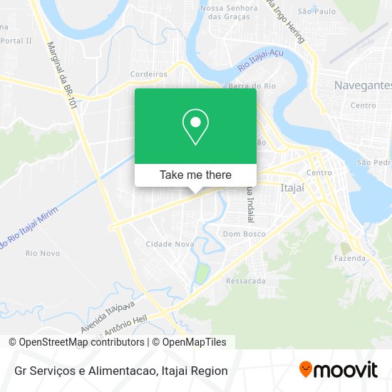 Gr Serviços e Alimentacao map