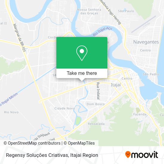 Regensy Soluções Criativas map