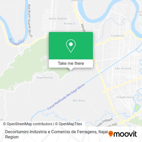 Decorlumini Indústria e Comercio de Ferragens map