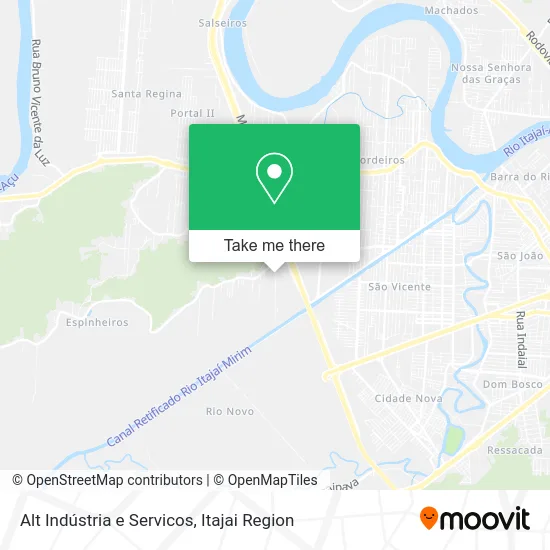 Alt Indústria e Servicos map
