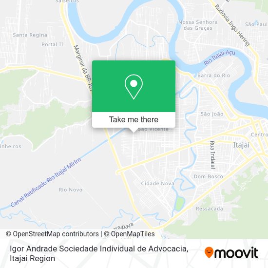 Igor Andrade Sociedade Individual de Advocacia map