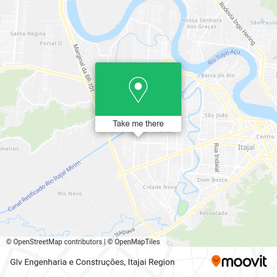 Glv Engenharia e Construções map