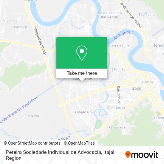 Pereira Sociedade Individual de Advocacia map