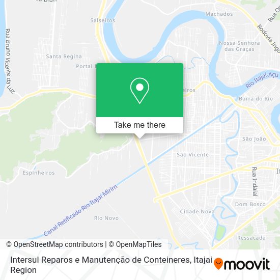 Intersul Reparos e Manutenção de Conteineres map