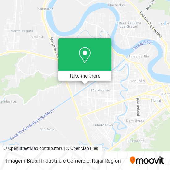Imagem Brasil Indústria e Comercio map