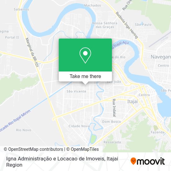 Igna Administração e Locacao de Imoveis map