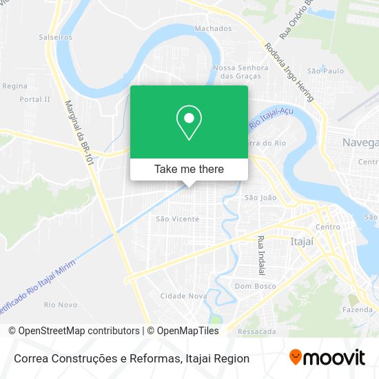 Correa Construções e Reformas map