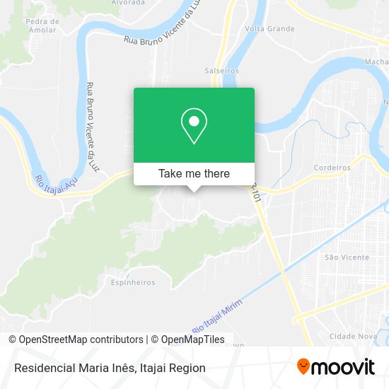 Residencial Maria Inês map