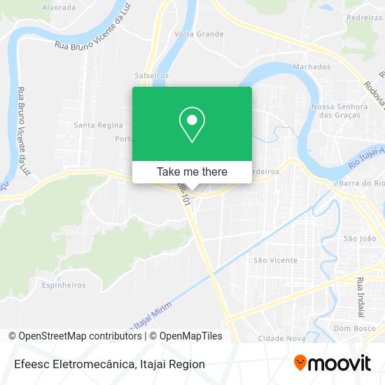 Efeesc Eletromecânica map