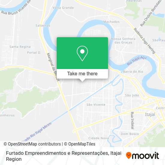 Furtado Empreendimentos e Representações map