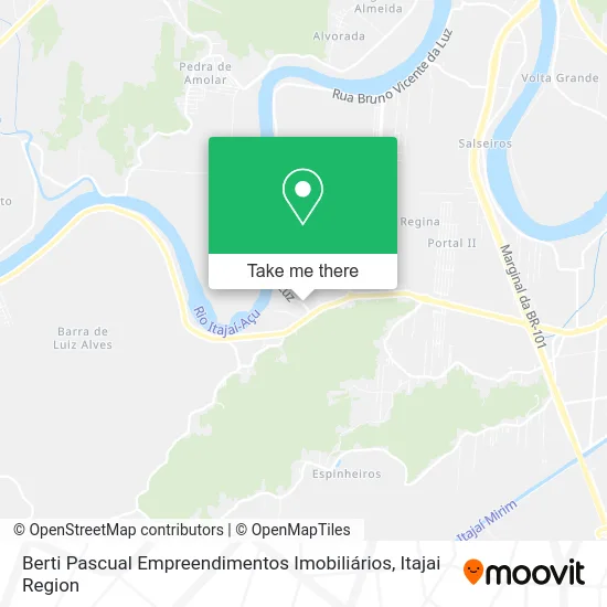 Berti Pascual Empreendimentos Imobiliários map