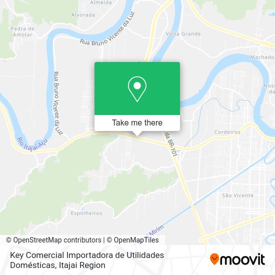 Key Comercial Importadora de Utilidades Domésticas map