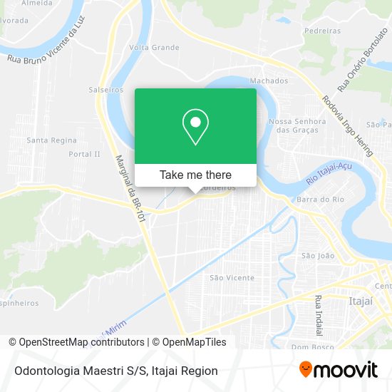 Odontologia Maestri S/S map