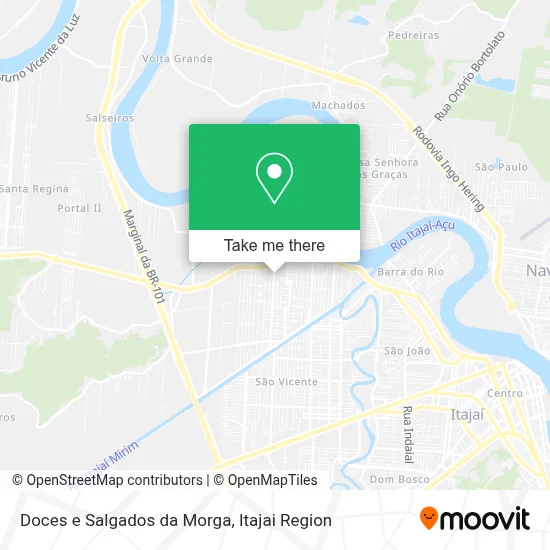 Doces e Salgados da Morga map