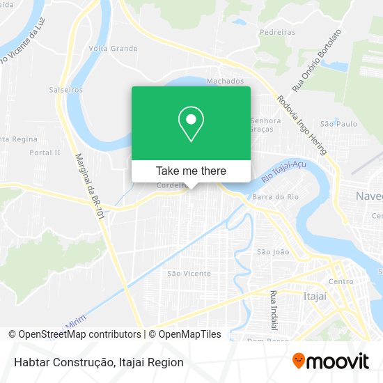 Habtar Construção map