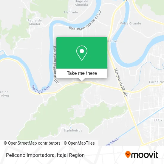 Pelicano Importadora map
