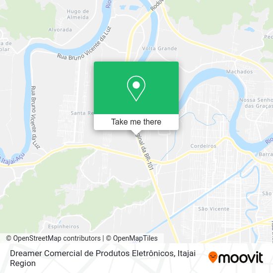 Dreamer Comercial de Produtos Eletrônicos map