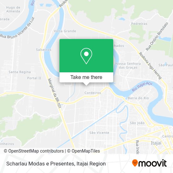 Scharlau Modas e Presentes map