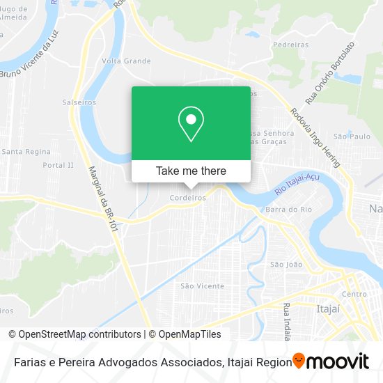 Farias e Pereira Advogados Associados map
