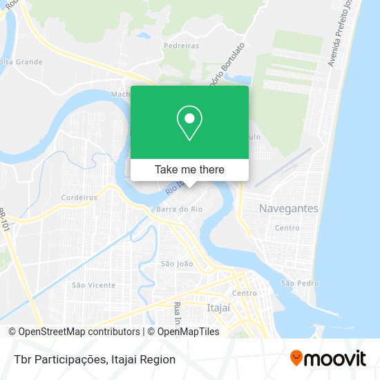 Tbr Participações map