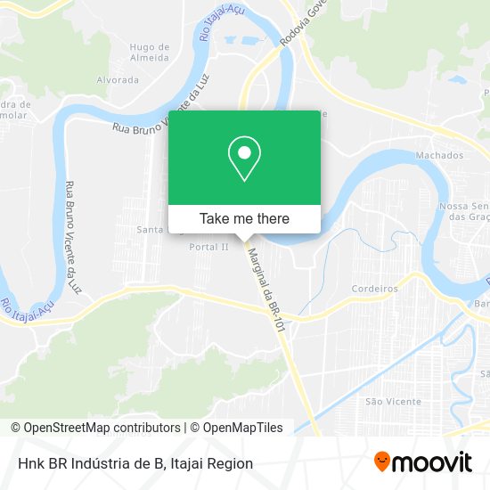 Hnk BR Indústria de B map