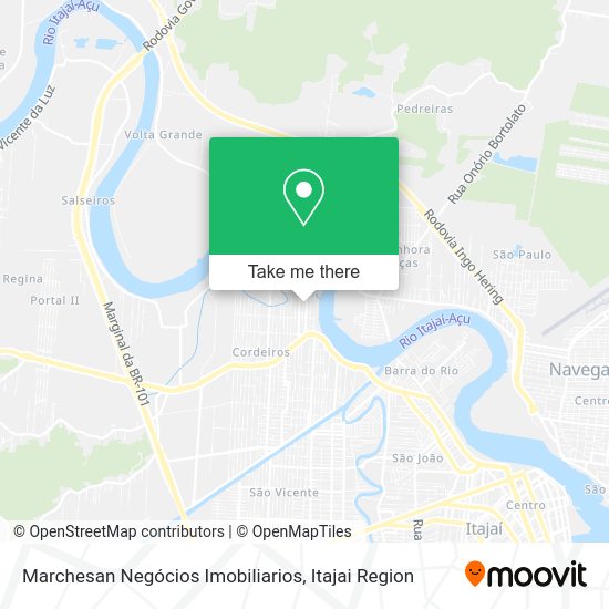 Marchesan Negócios Imobiliarios map