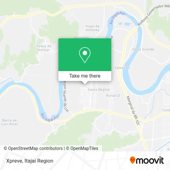 Xpreve map