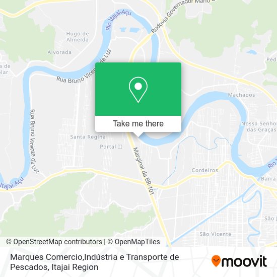 Marques Comercio,Indústria e Transporte de Pescados map