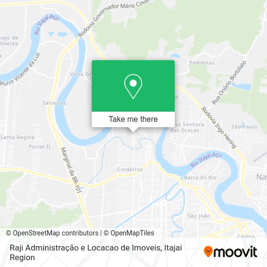 Raji Administração e Locacao de Imoveis map