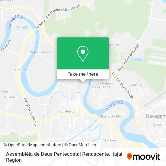 Assembléia de Deus Pentecostal Renascente map