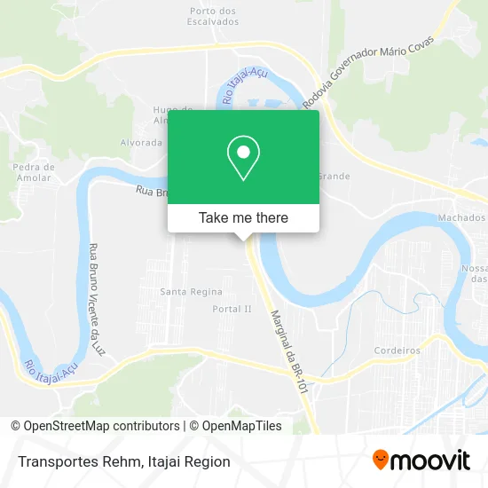 Transportes Rehm map