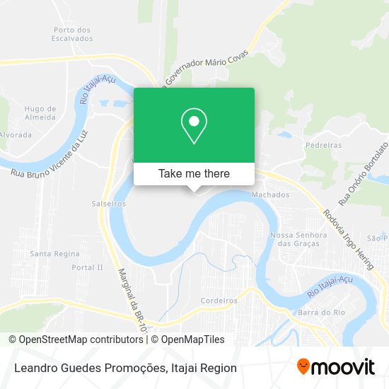 Leandro Guedes Promoções map