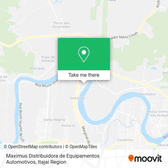 Maximus Distribuidora de Equipamentos Automotivos map