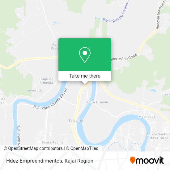 Hdez Empreendimentos map