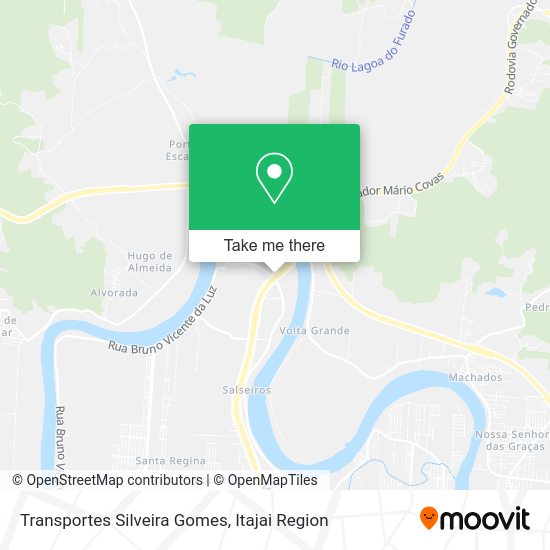 Transportes Silveira Gomes map