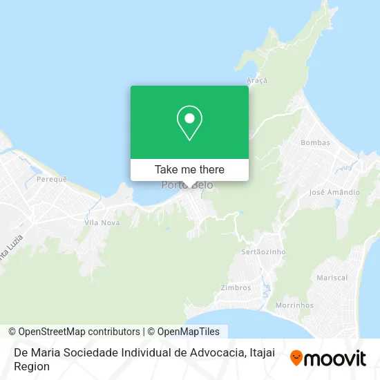 De Maria Sociedade Individual de Advocacia map