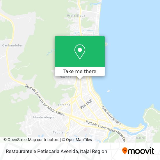 Restaurante e Petiscaria Avenida map
