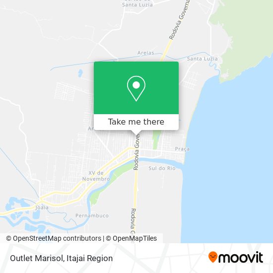 Outlet Marisol map
