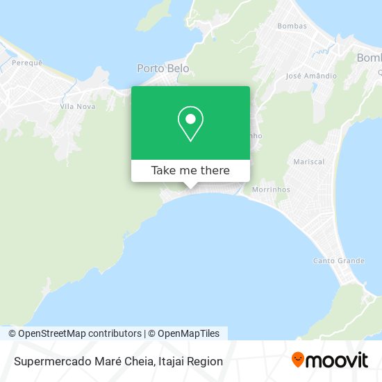 Mapa Supermercado Maré Cheia