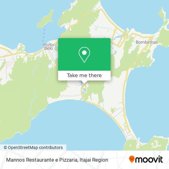 Mannos Restaurante e Pizzaria map