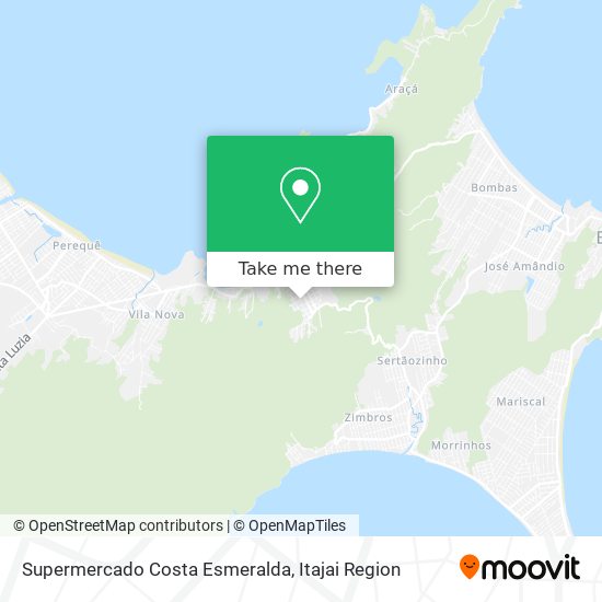 Mapa Supermercado Costa Esmeralda