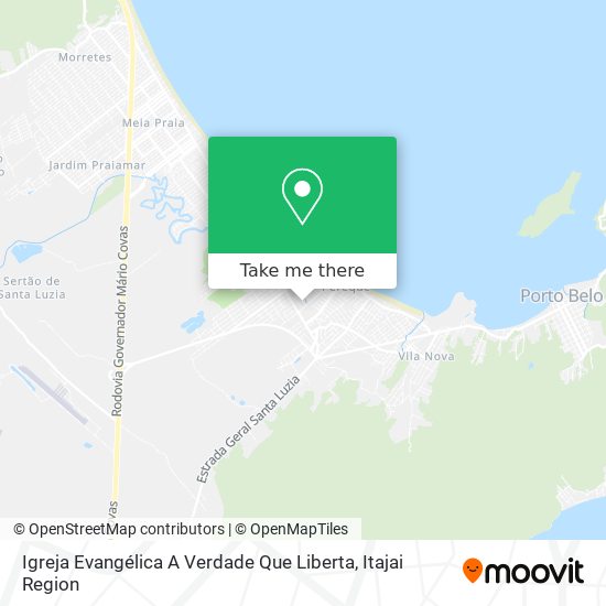 Igreja Evangélica A Verdade Que Liberta map