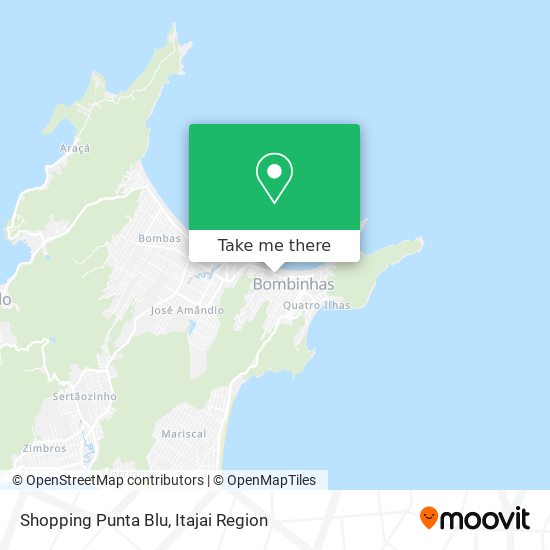 Shopping Punta Blu map