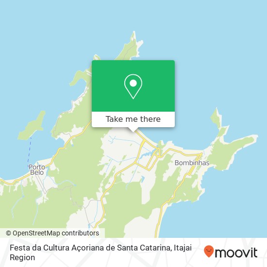 Festa da Cultura Açoriana de Santa Catarina map