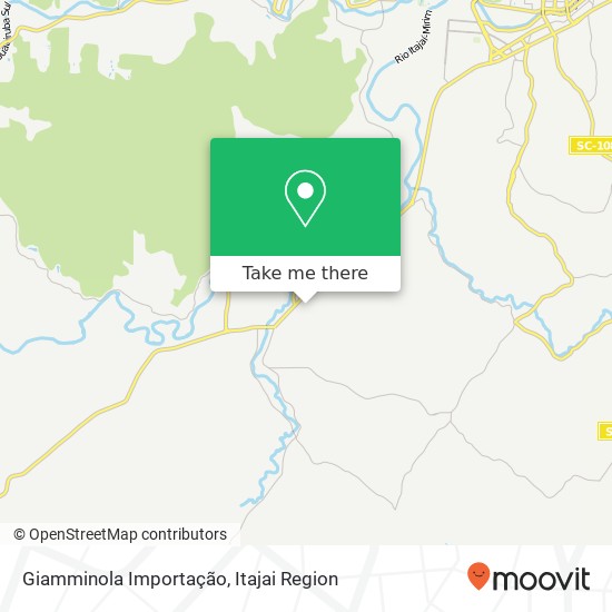 Giamminola Importação map
