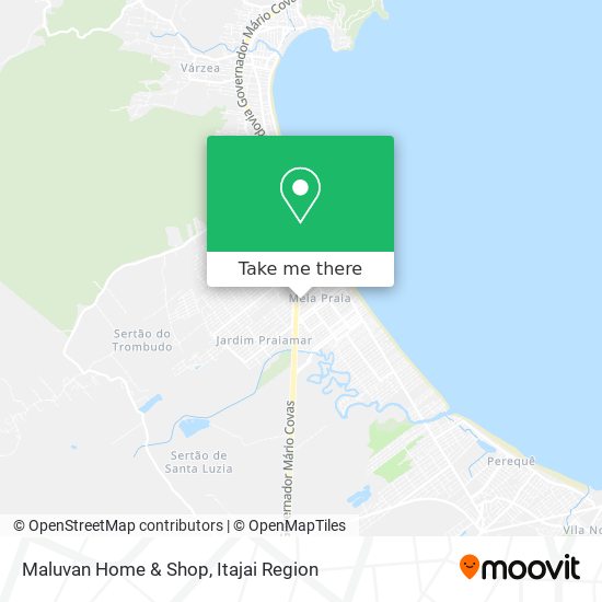Mapa Maluvan Home & Shop